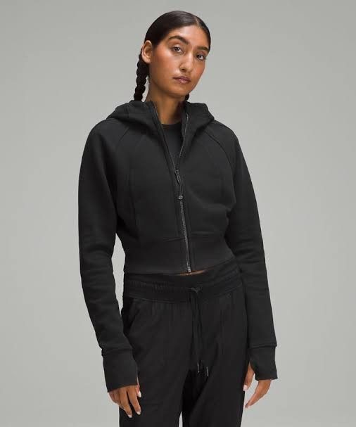 Lululemon Scuba Full Zip Cropped Hoodie, Women's Fashion, Coats, Jackets  and Outerwear on Carousell