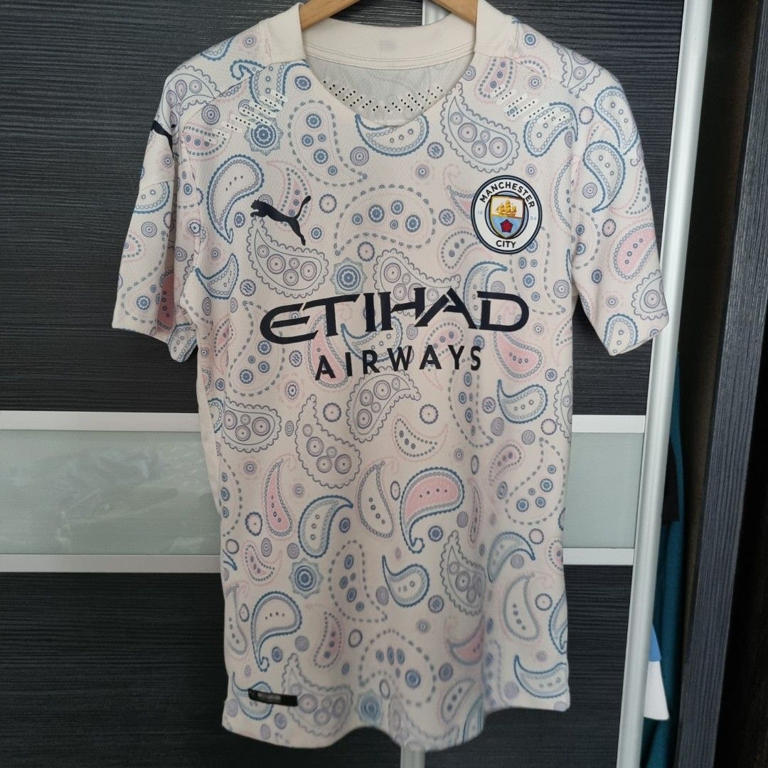 City Jersey Paisley Man City Kit Football Manchester City Paisley