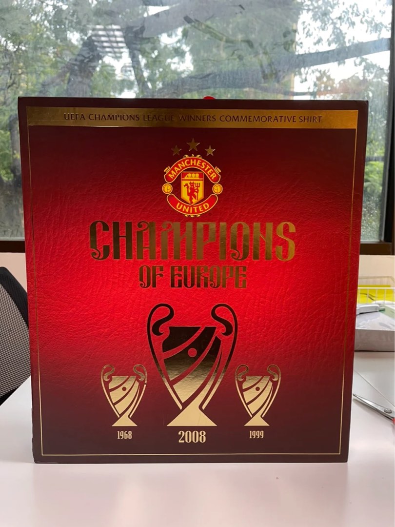 Manchester United Moscow Final Commemorative Three Stars Jersey