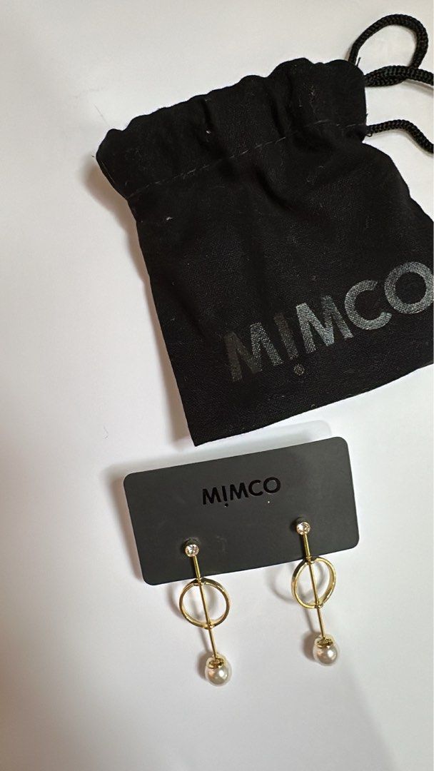 Mimco drop earrings discount