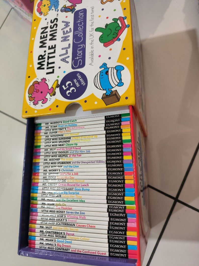Mr Men and Little Miss Story collection (35 book set), Hobbies & Toys, Books  & Magazines, Storybooks on Carousell