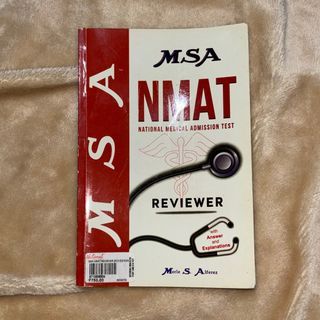 MSA NMAT REVIEWER BOOKLET (2019 ED.)