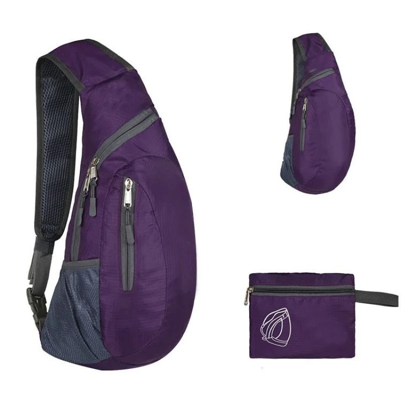 Outdoor sling backpack top