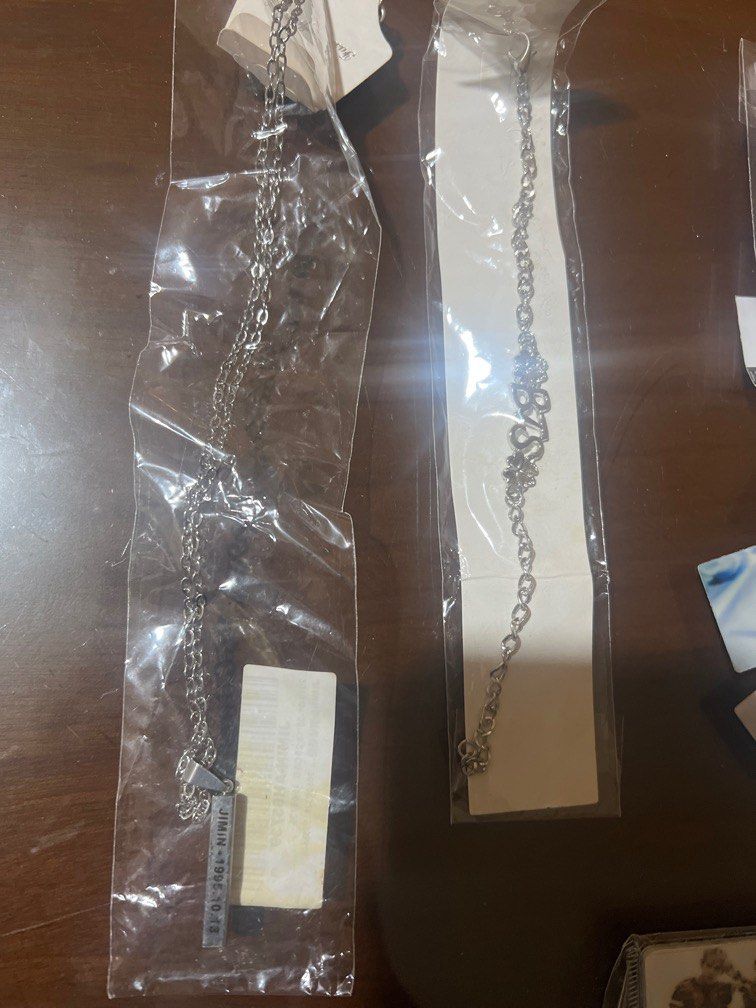 Multiple items (Category: K-Wave Merchandise) located in Singapore. Submitted by tatami78 (Listing ID 1288412845, Image 2). Description: 6 items for $15 1x bracelet 1x necklace 1x keychain 1x spectacle wipe 1x cards 1x handphone strap .