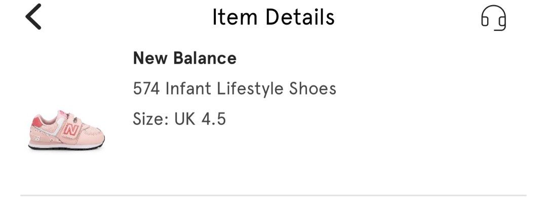 New balance infant shoes