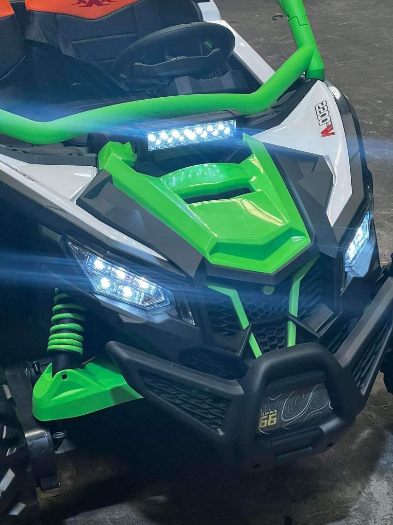 New Big ATV-KKL (Code 9808) (Category: Remote Control Toys) located in Pasay City. Submitted by mjmsvarietystore (Listing ID 1288393353, Image 3). Description: New Big ATV-KKL (Code 9808) Price: 12,500 PHP 🔶 4x4 motors 🔶 Remote controlled 🔶 Rechargeable 12V battery 🔶 Push button start 🔶 Rubber wheels 🔶 Leather seat 🔶 Foot accelerator 🔶 With swag/Lights/Bluetooth 🔶 Built-in music/Horn 🔶 Double doors 🔶 Spring shock For inquiries and to o
