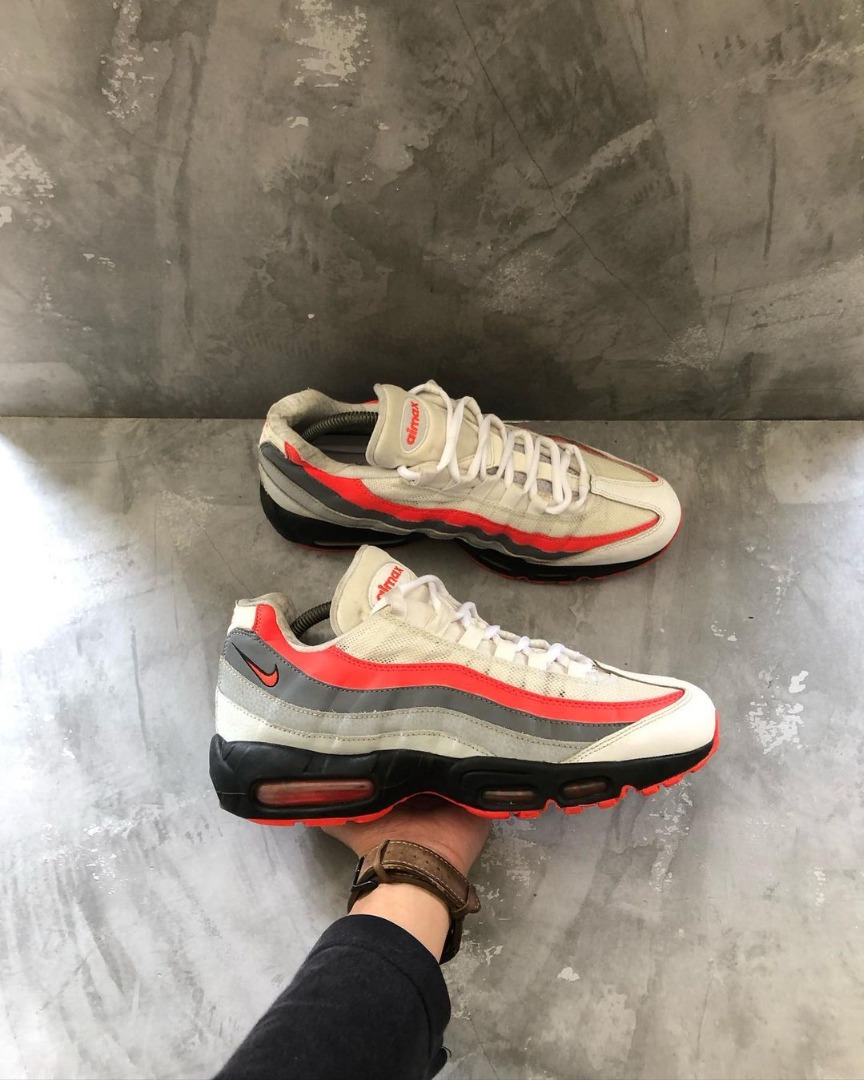 Air max 95 bright crimson cheap comet