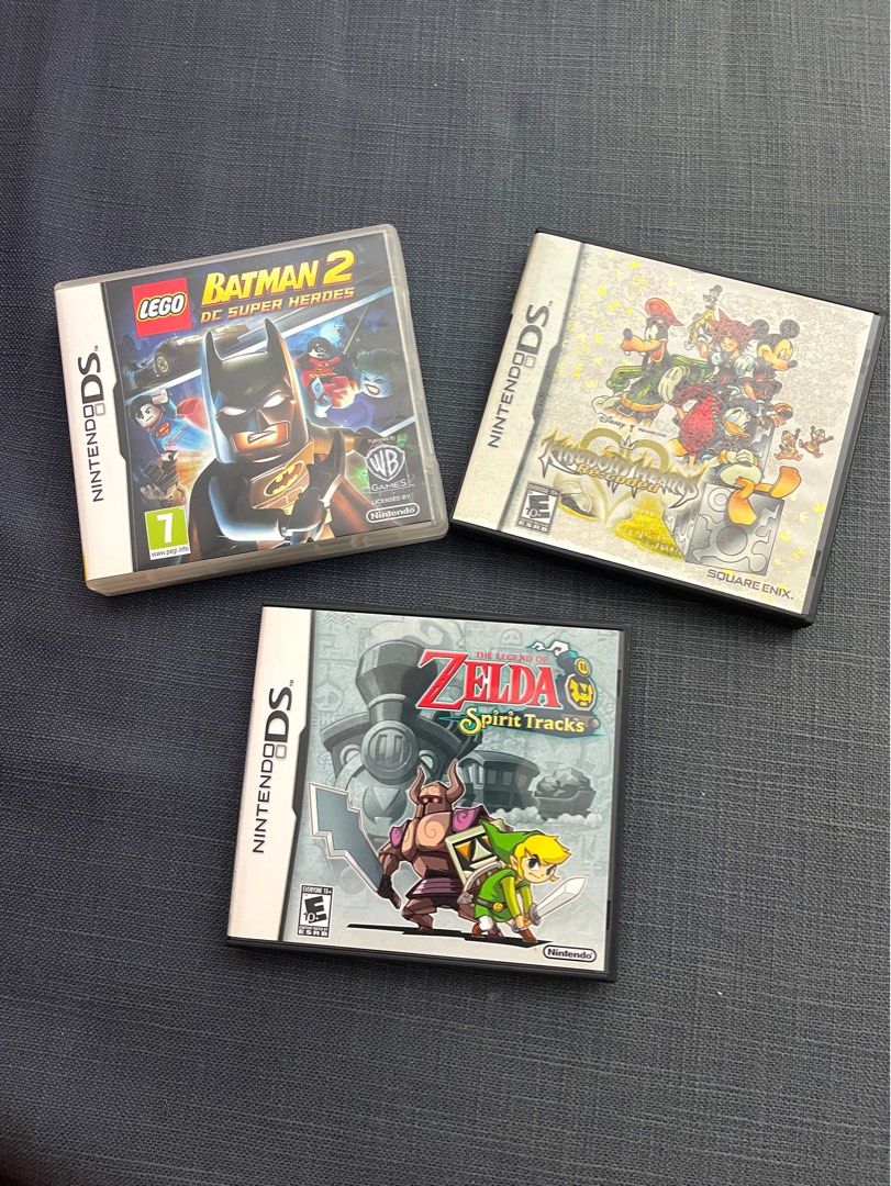 Nintendo DS Games - Batman, Zelda & Kingdom Hearts, Video Gaming, Video  Games, Nintendo on Carousell