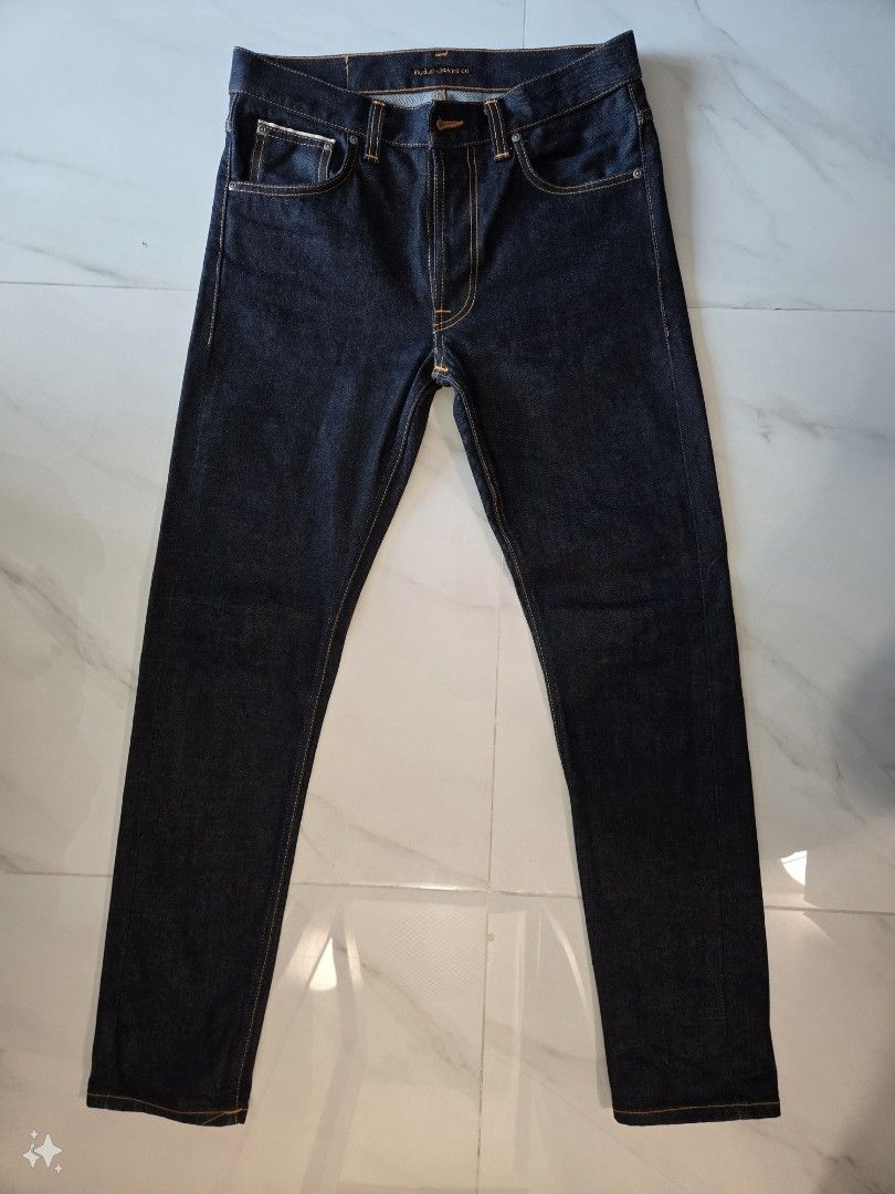 Nudie Jeans Lean Dean Dry Japan Selvage Size 31/ length 32, 男裝