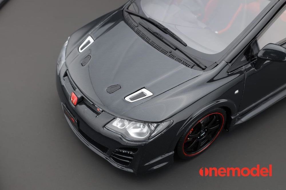 One Model 1/18 Honda Civic FD2 Mugen RR Advanced Concept in Black