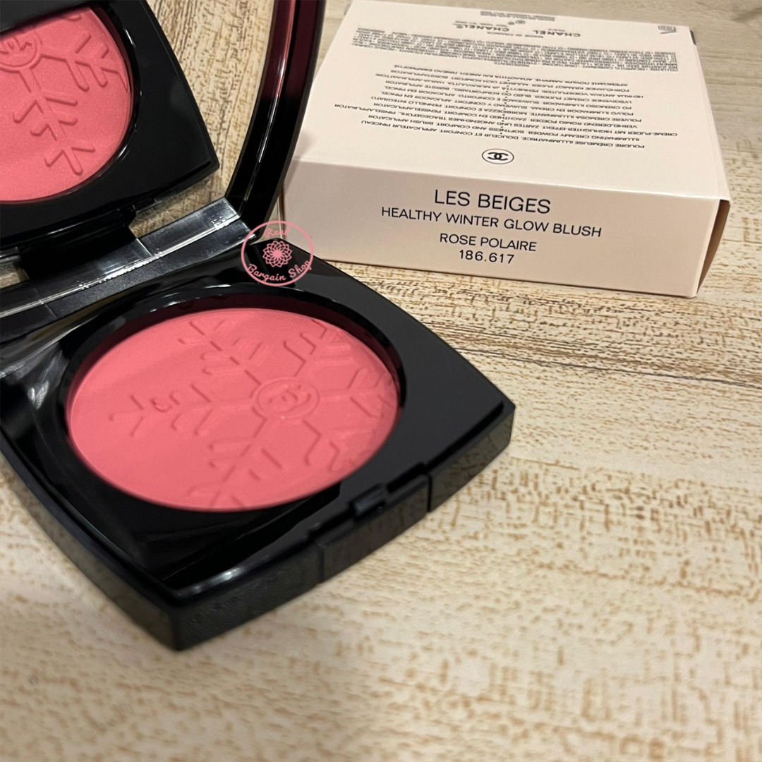 Original CHANEL LES BEIGES Healthy Winter Glow Blush ROSE
