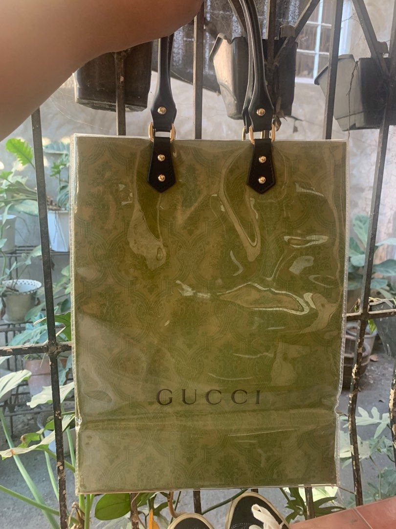 Gucci sales plastic tote