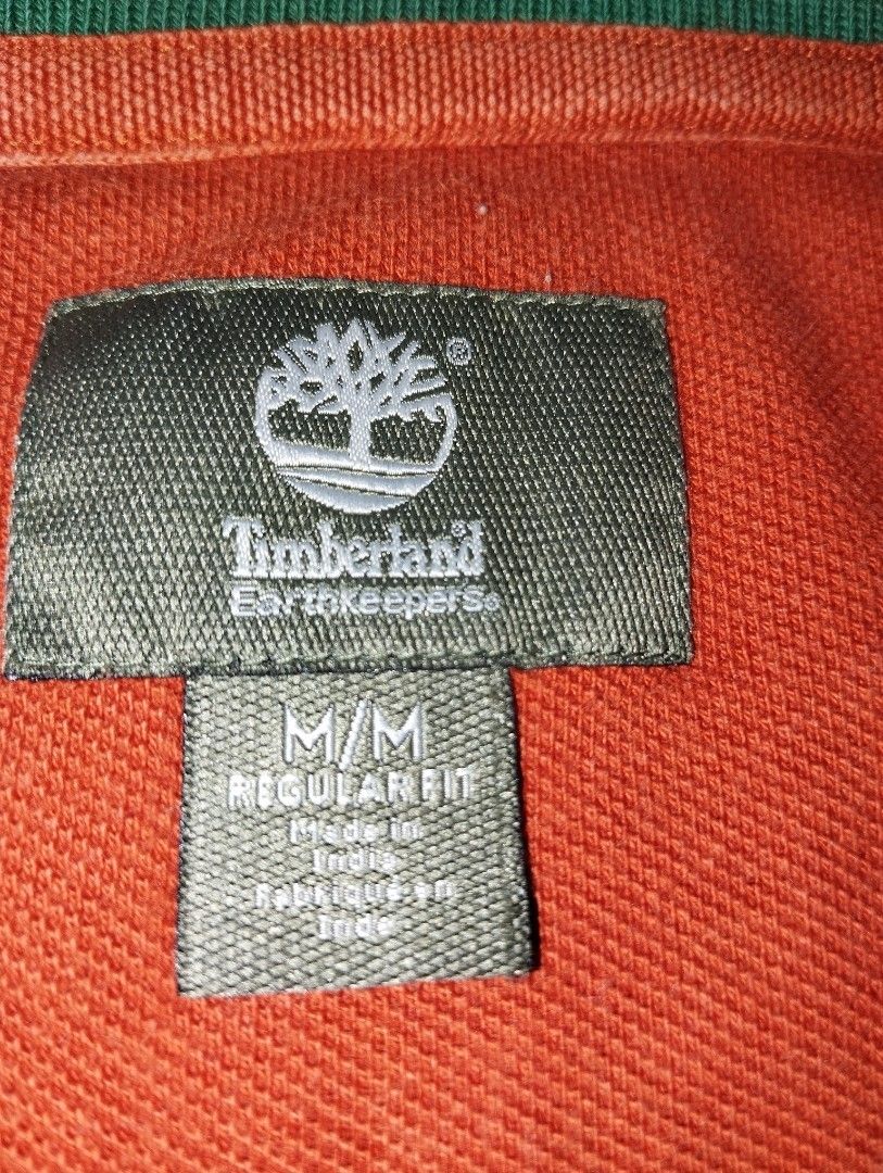 Original Timberland shirt with collar (Category: Tshirts & Polo Shirts ) located in Quezon City. Submitted by debrojim (Listing ID 1288321584, Image 2). Description: Original Timberland shirt with collar, medium on tag. sf c/o buyer lalamove Grab or LBC..