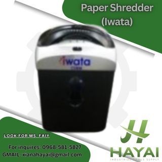 Paper Shredder (Iwata)