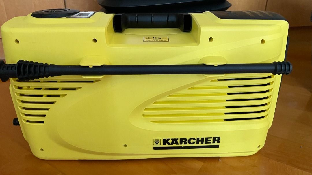 德國Karcher K1 洗車機鋰電充電式高壓洗車水槍一電#f, 汽車配件, 其他