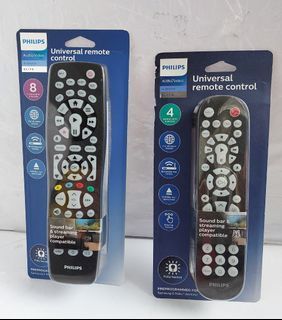 Philips Universal Remote Control 4-Device or 8 Device Backlit NewUSA