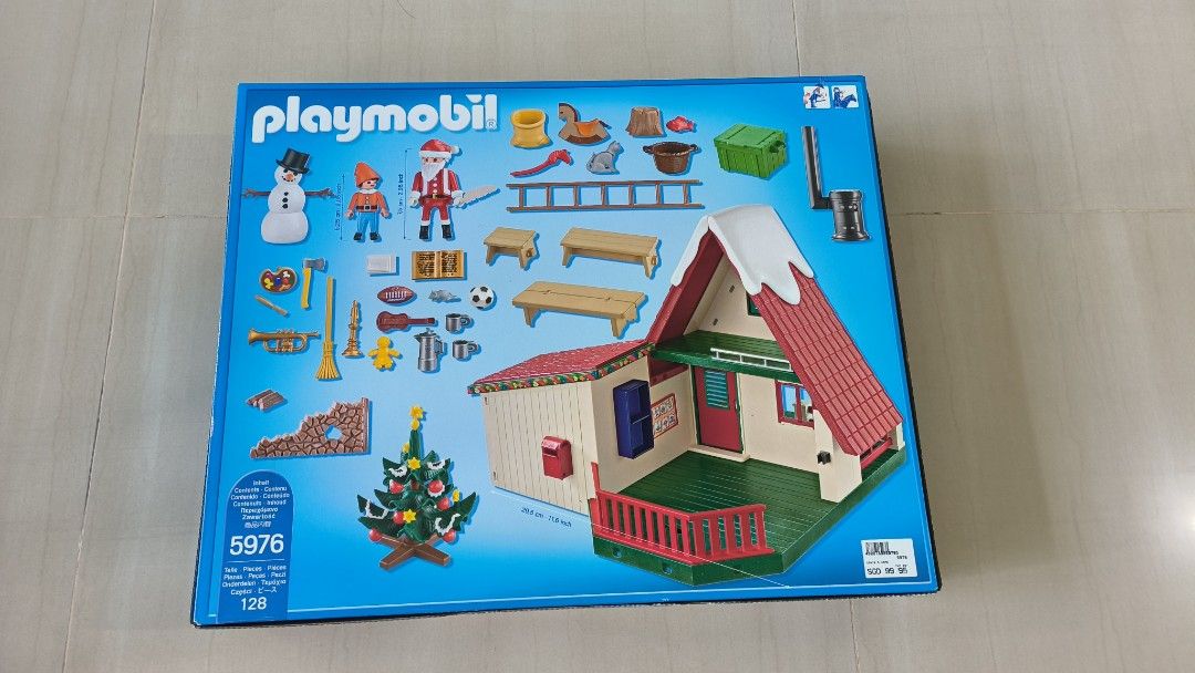 Playmobil santa's home sales