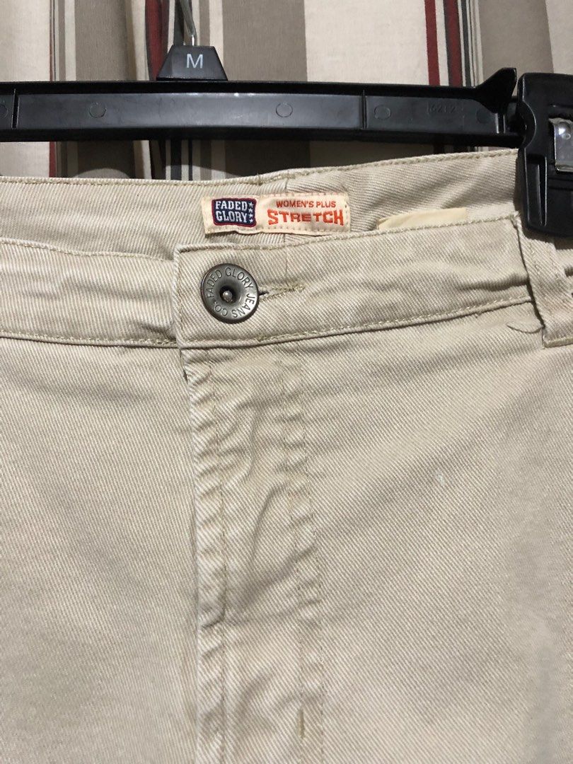 Faded glory jean shorts plus size sales