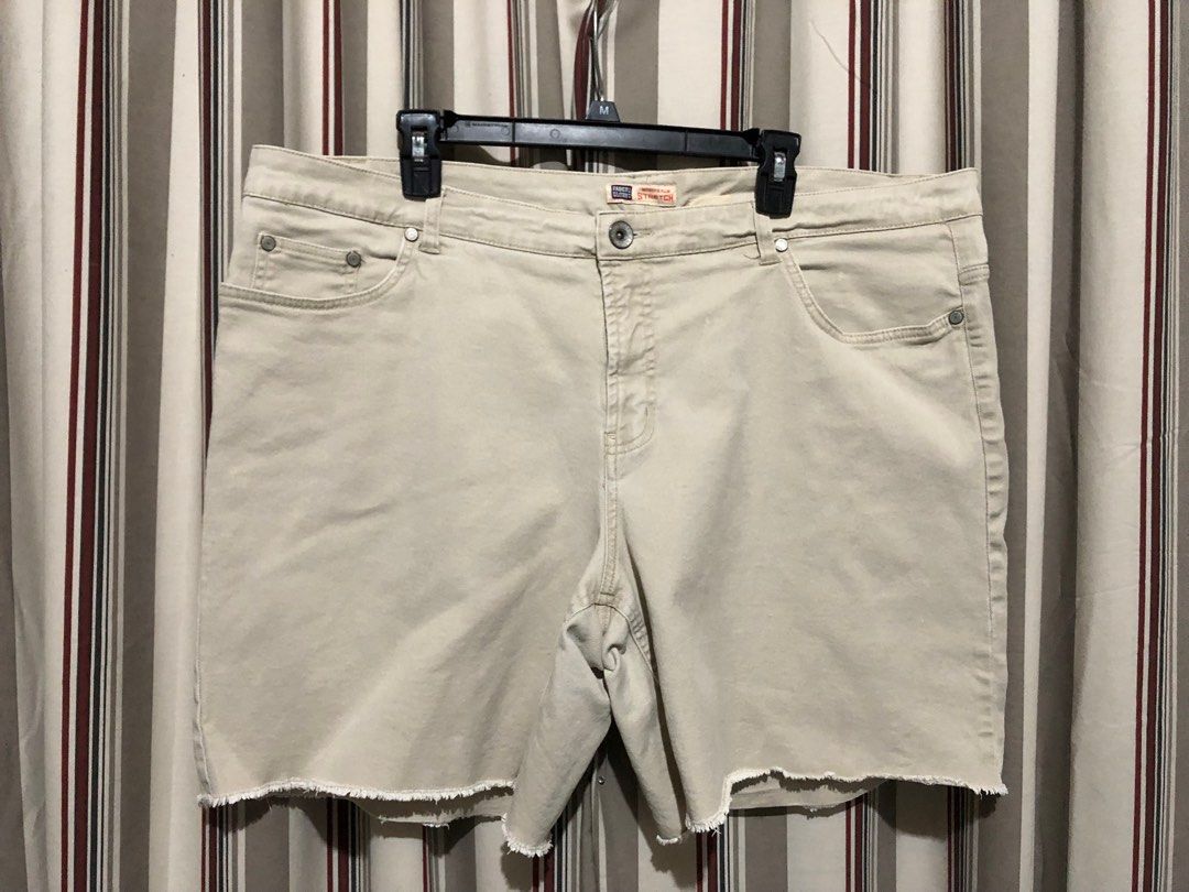 PLUS SIZE Denim Shorts Faded Glory Stretch 40 42 Women s Fashion Bottoms Shorts on Carousell