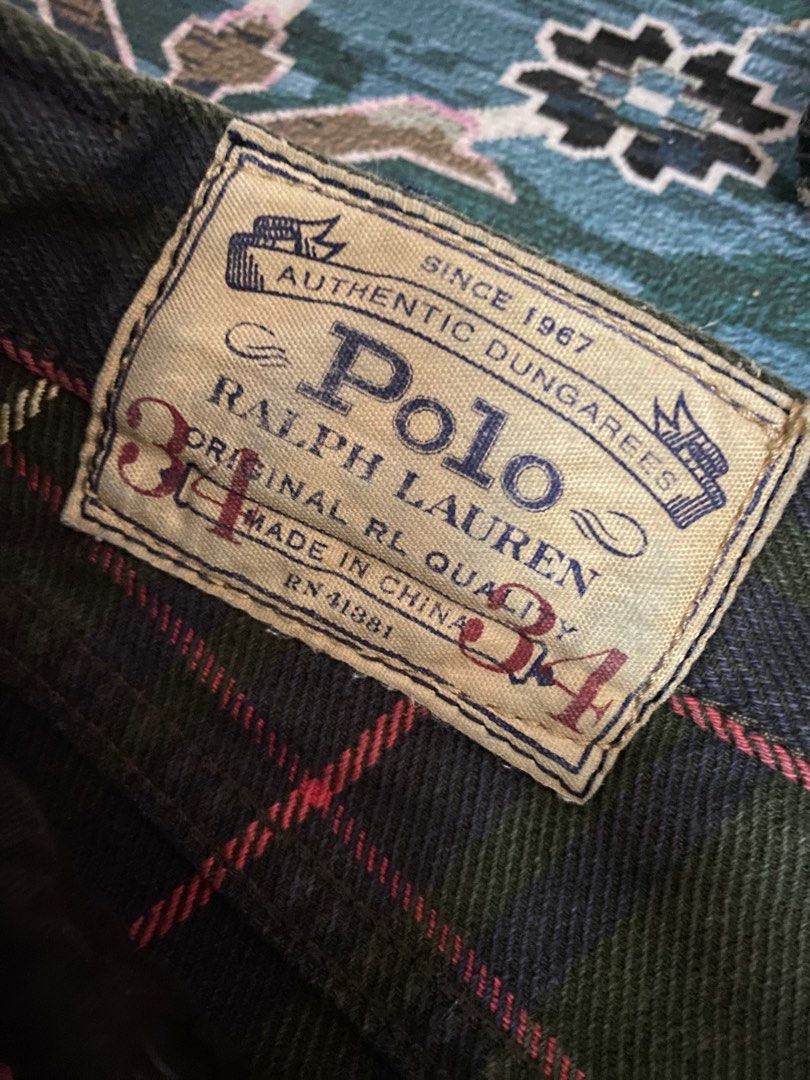 Polo Ralph Lauren Dungaree Men s Fashion Bottoms Jeans on Carousell