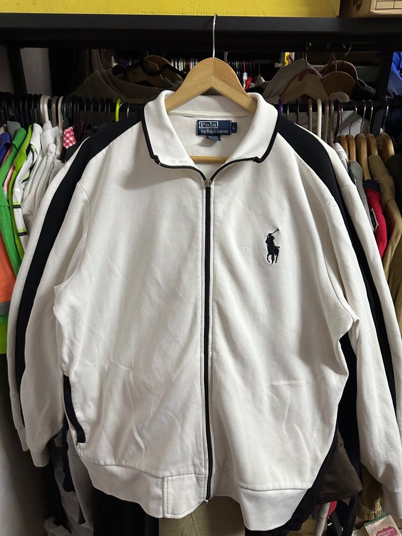 Polo Ralph Lauren Tracktop pit 27 Men s Fashion Coats Jackets and Outerwear on Carousell