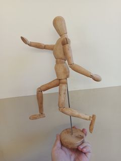 Posable Human Mannequin Doll for Drawing with Flexible Joints