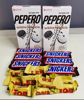 Premium Chocolate Set 1 - Pepero +Snickers + Tiny Toblerone