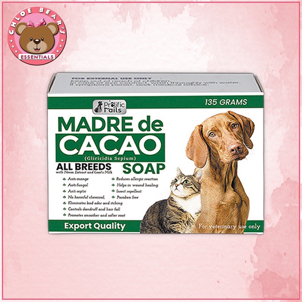 Prolific Tails Madre de Cacao Pet Soap Pet Supplies Health Grooming on Carousell