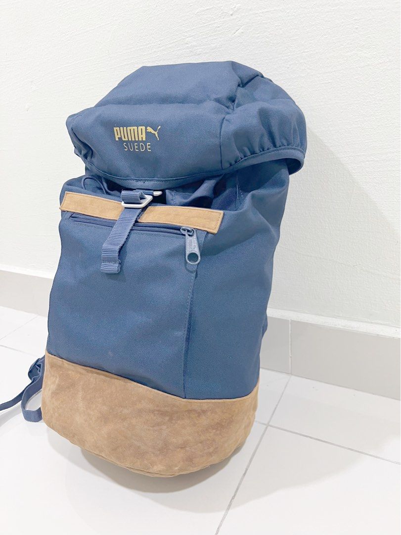 Puma Suede Backpack, Men's Fashion, Bags, Backpacks on Carousell