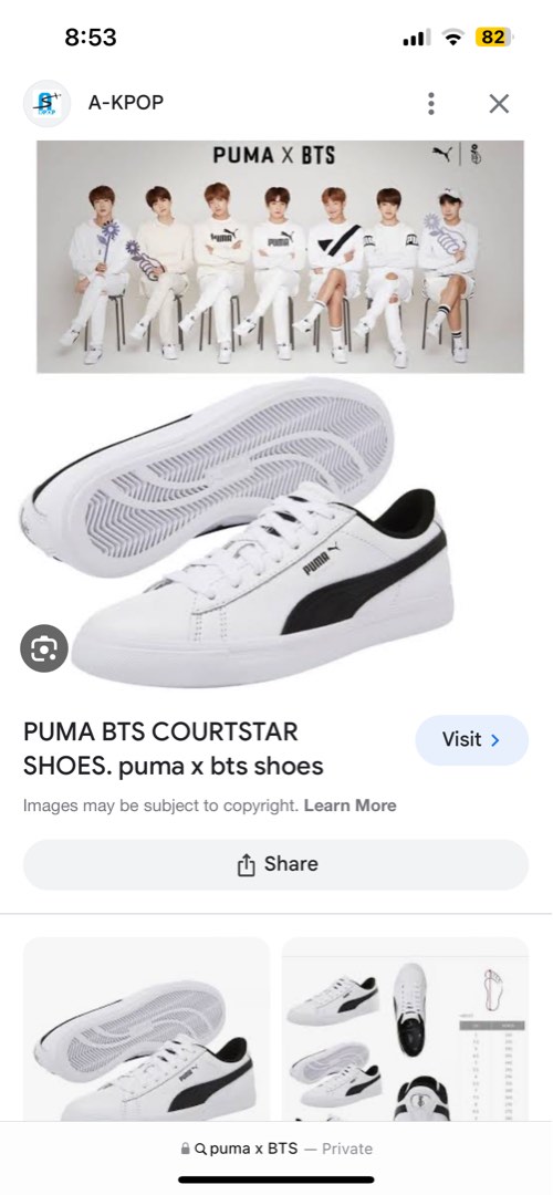 Scarpe puma store x bts
