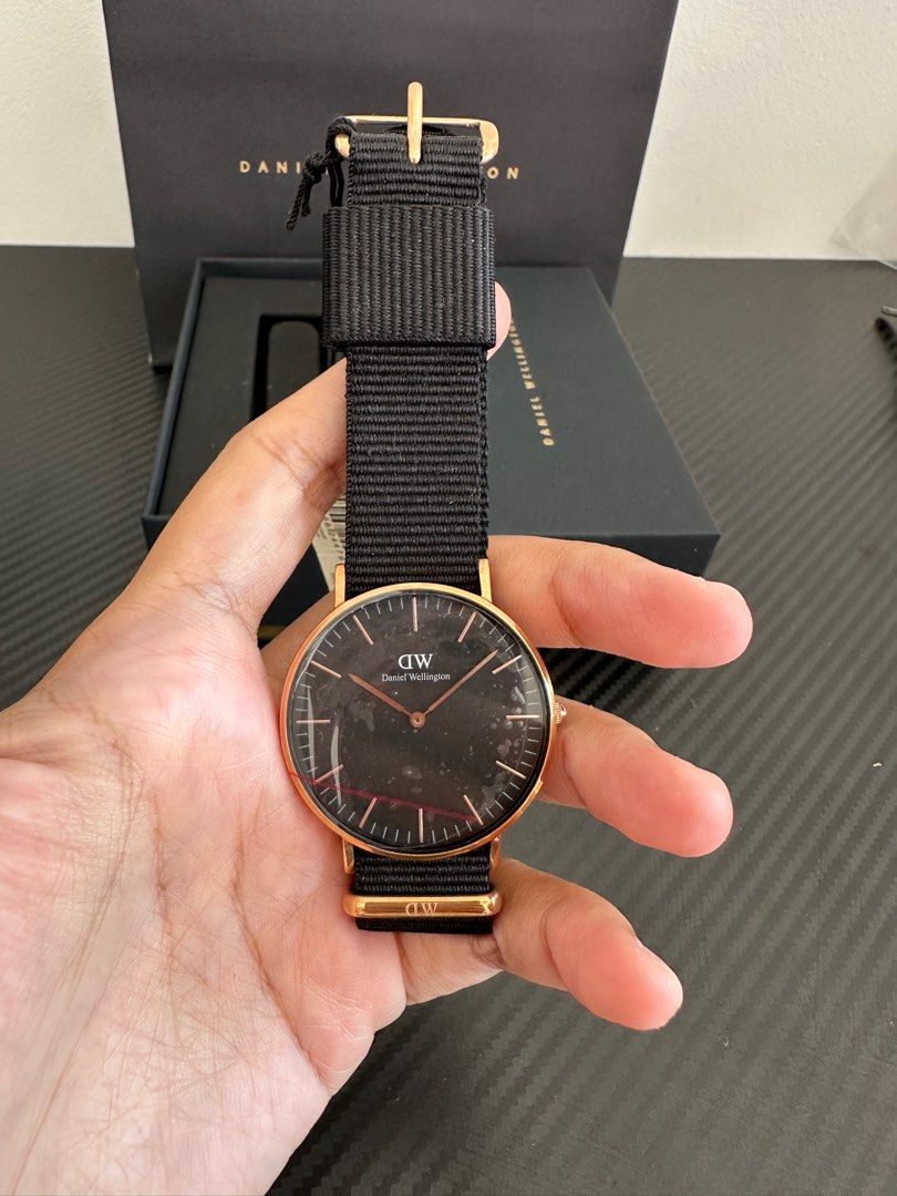 Daniel wellington discount classic black cornwall