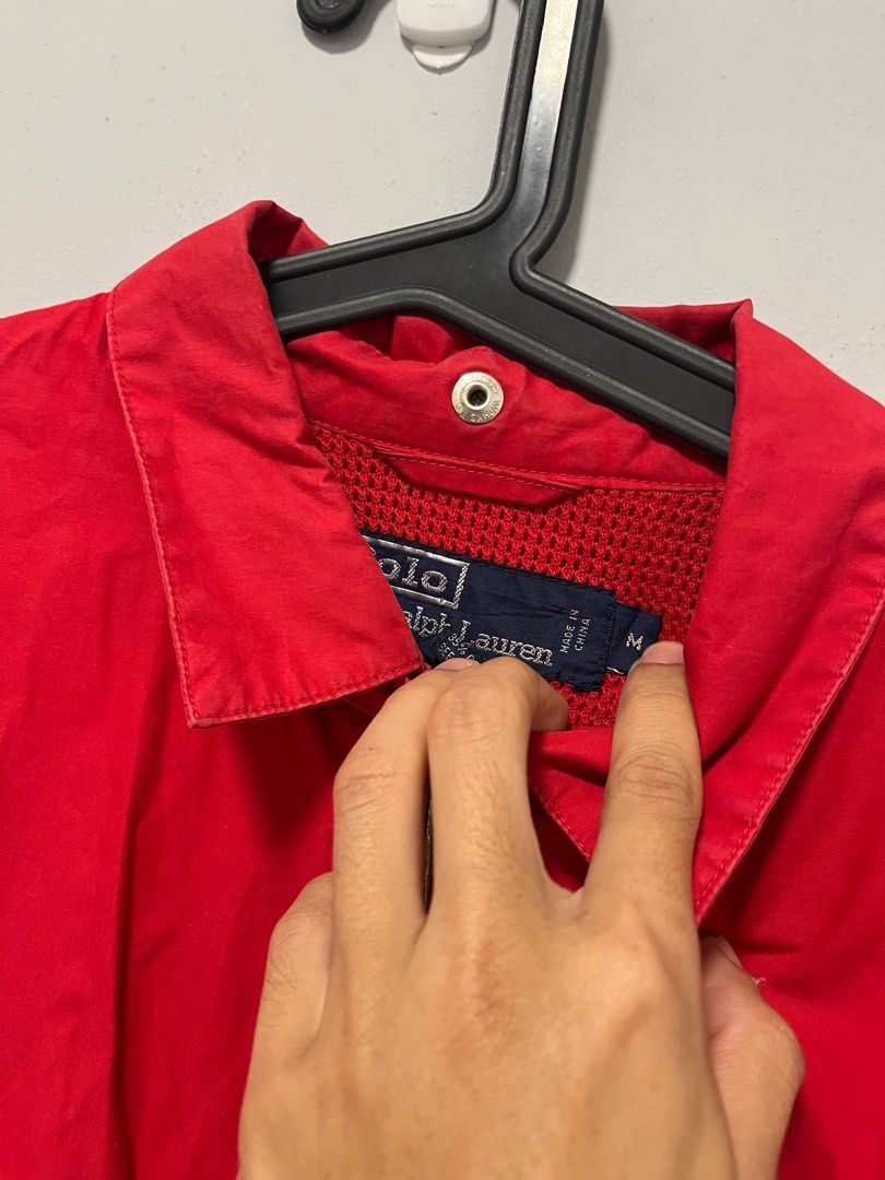 Ralph lauren clearance red harrington jacket