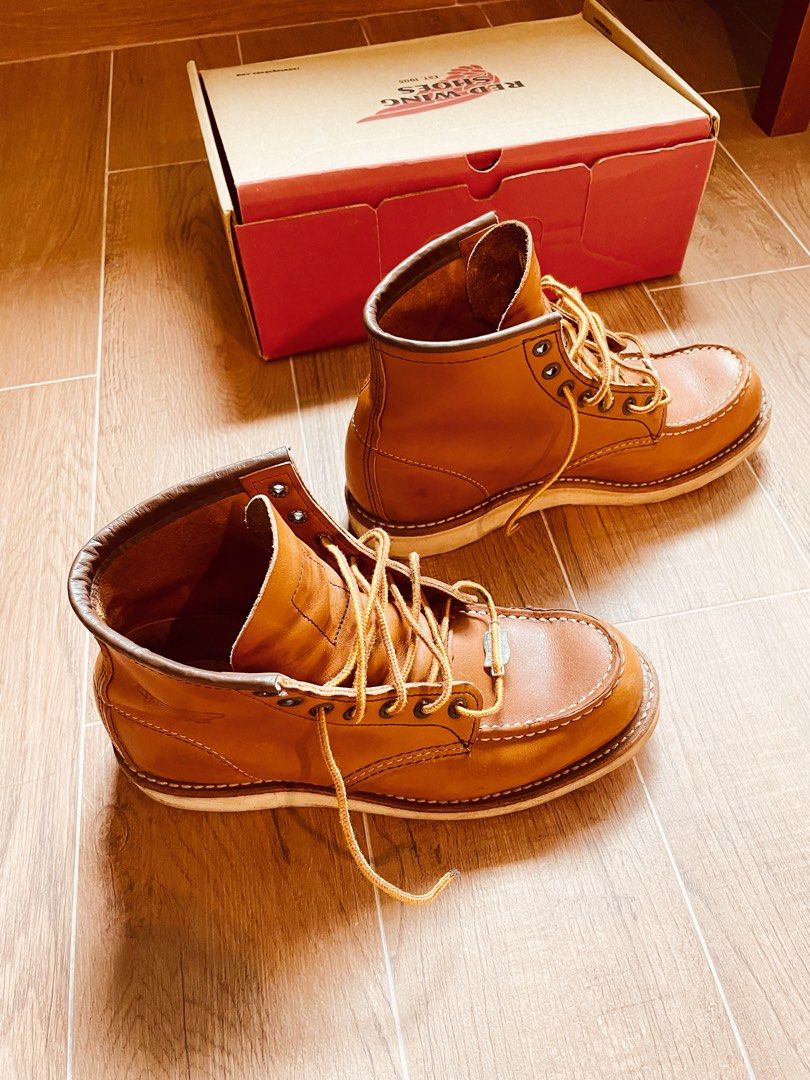 Red wing heritage hotsell moc toe