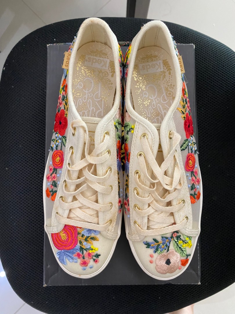 Keds hotsell floral embroidery