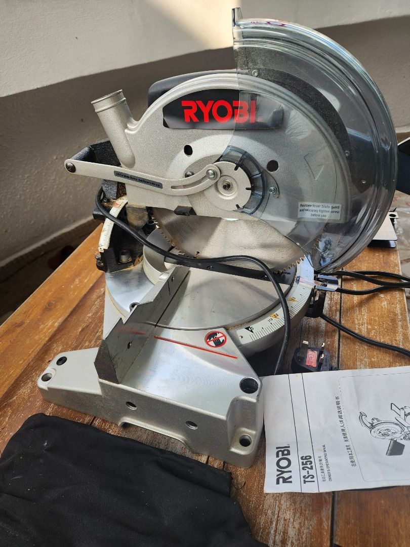 Ryobi ts1344l hot sale miter saw