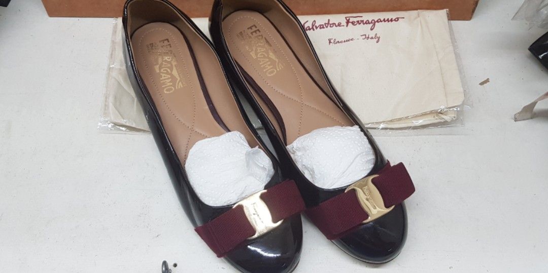 Salvatore ferragamo flat Luxury Sneakers Footwear on Carousell