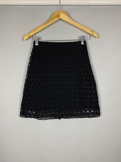 Sandro Paris Laced Mini Skirt