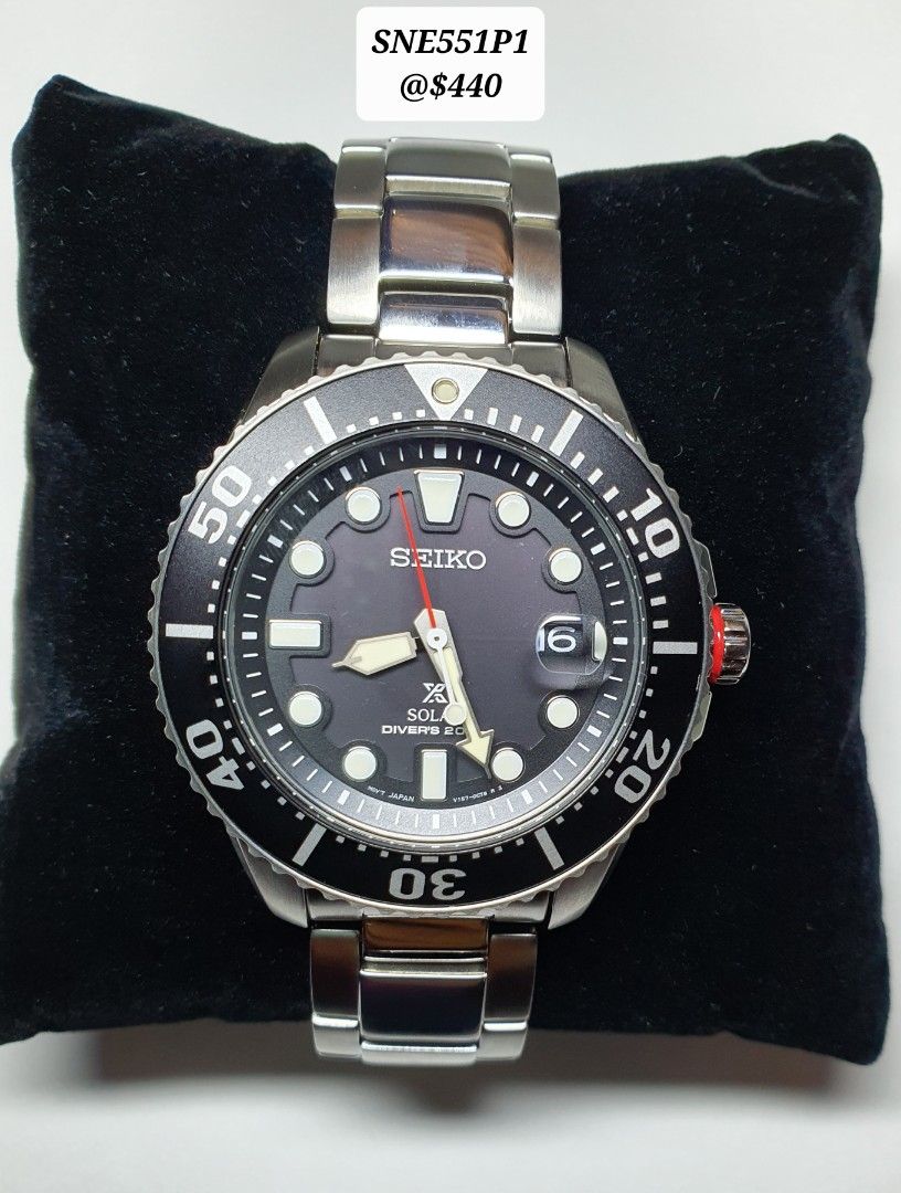 Seiko Prospex SNE437 Solar Watch