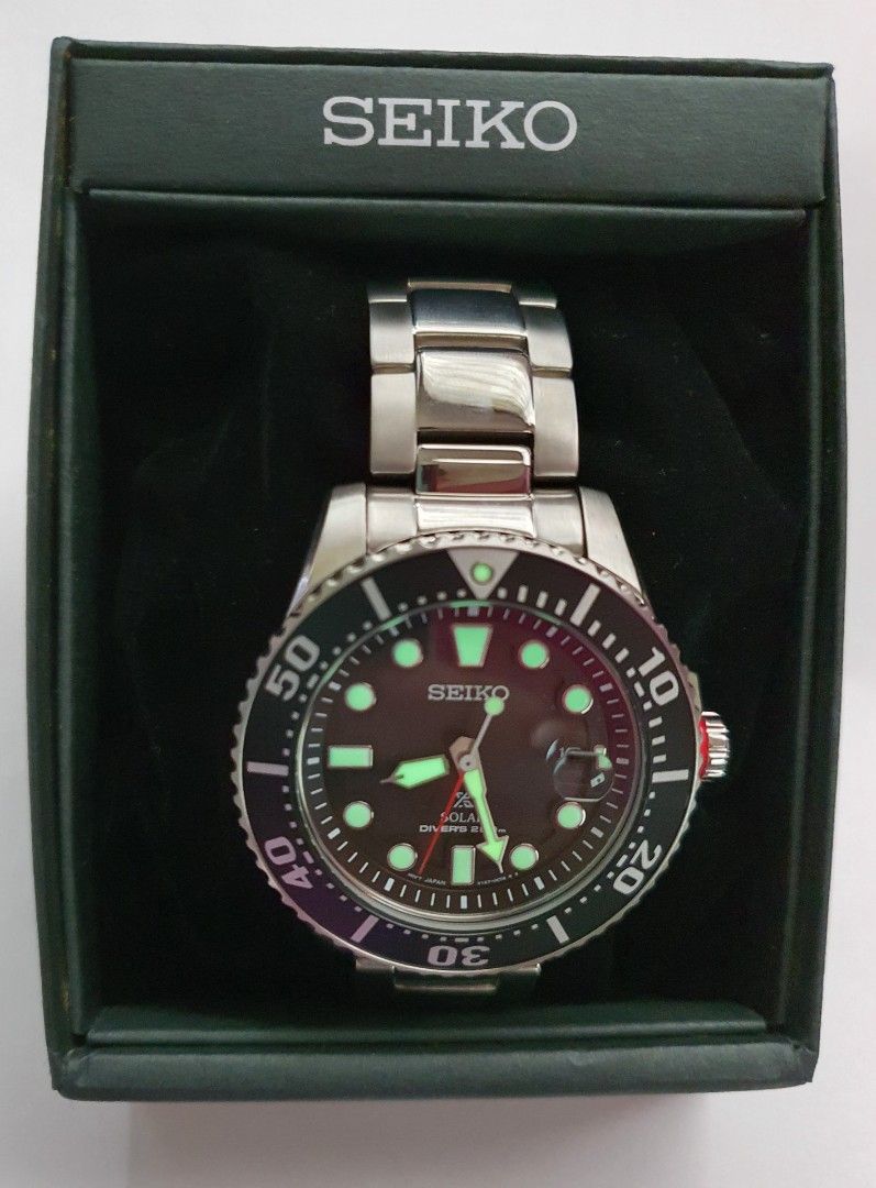 Mod Seiko Sne437 Seiko Prospex SNE437 Solar Watch, Men's Fashion