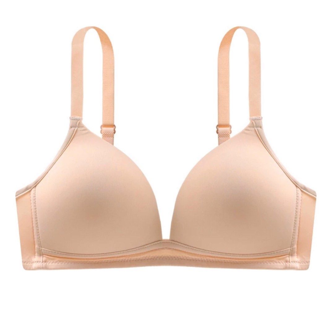 Everyday Hustle V2.0! Soft-Mesh Wireless T-shirt Bra in Cherry Cream