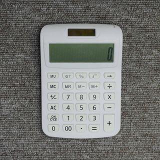 Standard Calculator white color
