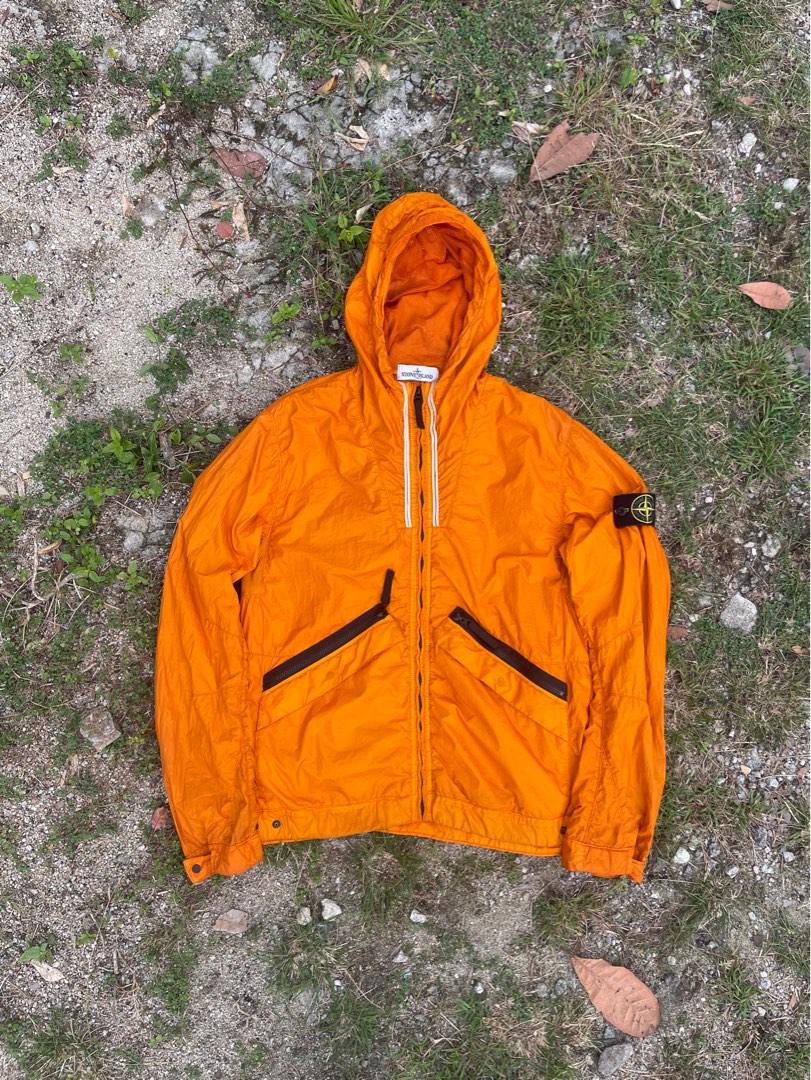 Stone island membrana tc orange cheap