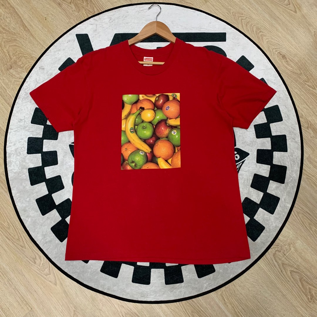 Supreme fruit tee online red
