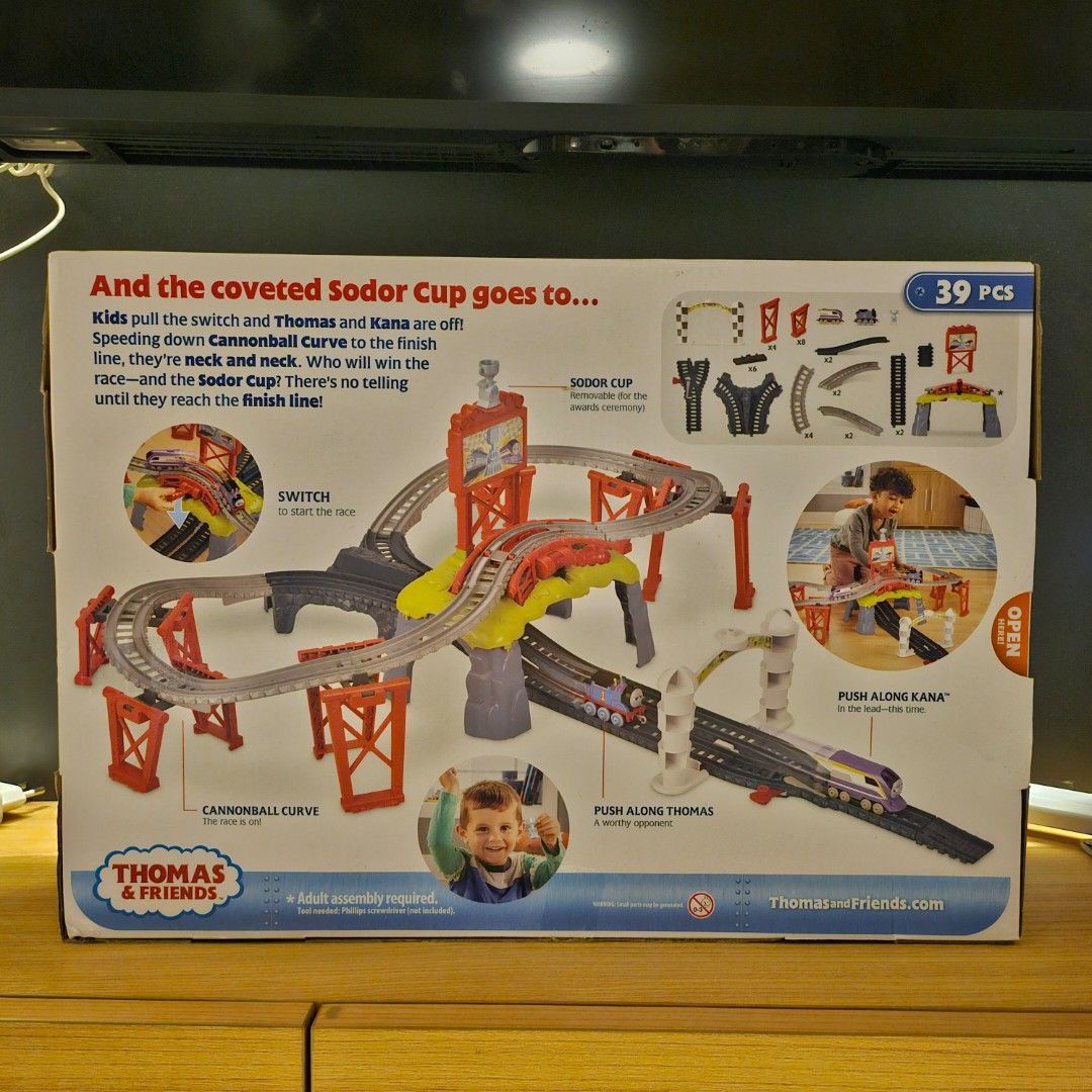 Toys For 3 Year Old Boys Fisher-Price Thomas & Friends Sodor Cup Racers ...