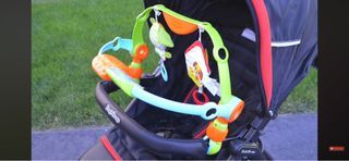 Tiny Love spin and kick reversible discovery arch stroller high chair car seat baby toddler kid child