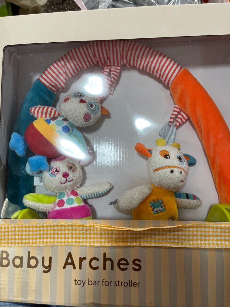 Toy bar for stroller outlet