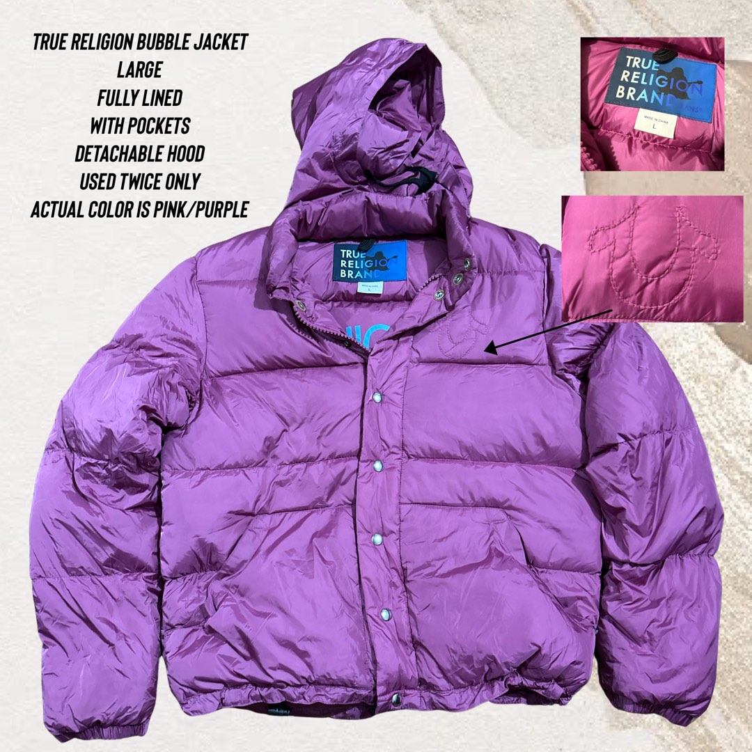 True religion clearance purple jacket
