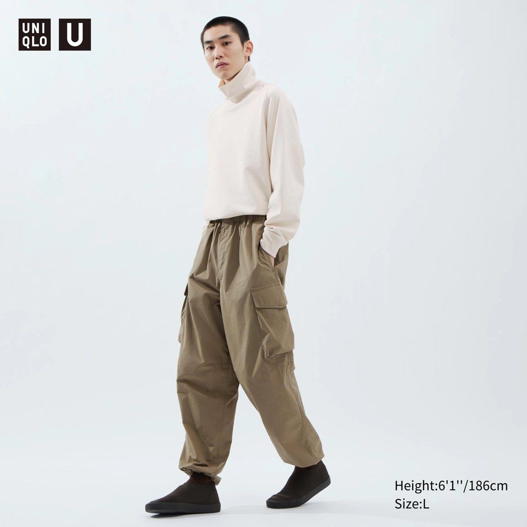 Uniqlo Cargo Track Pants, Everything Else, Others on Carousell