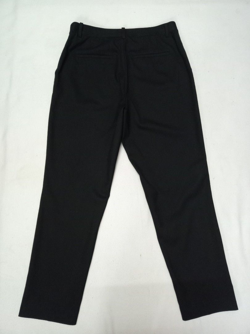 Ladies Womens Plus Size Black Work Pants Trousers Office Smart Navy UK  16-24 New | eBay