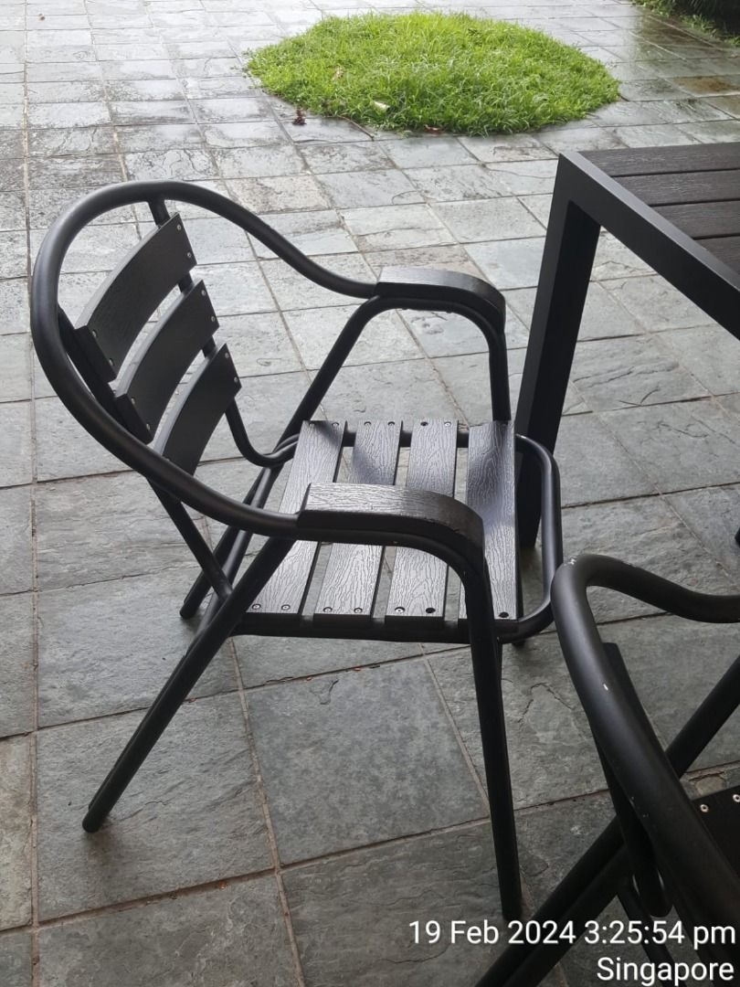 Used metal sales chairs
